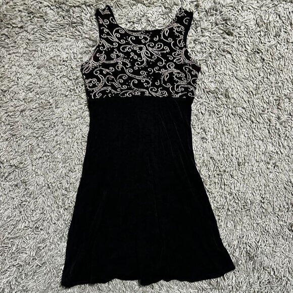 Vintage La Belle 90s Mini Dress Semi Formal Size M - Picture 1 of 8